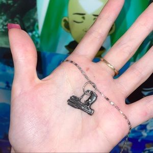 mini toy gun necklace (made by me!)